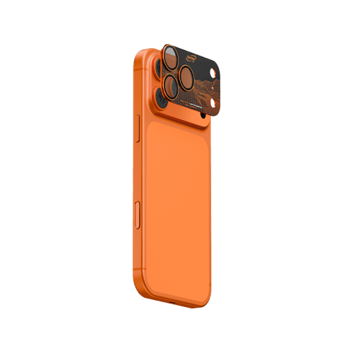 SkinArma Sonix Aluminium Camera Lens Protector for iPhone 17 Pro Max - Orange