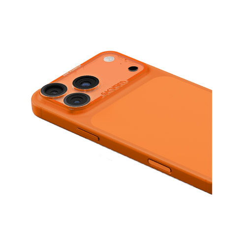 SkinArma Magma Full Matte Camera Lens Protector for iPhone 17 Pro Max - Orange