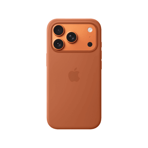 Apple Silicone MagSafe Case for iPhone 17 Pro - Terra Cotta