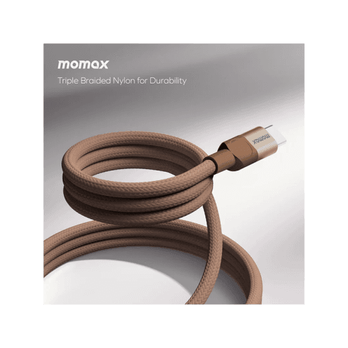 Momax Mag Link USB-C to USB-C Magnetic Cable 100W 1m - Orange
