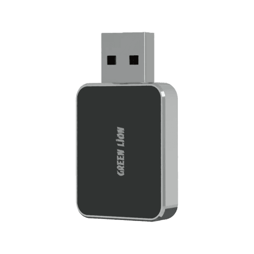 Green Lion Mini Wireless Adapter CarPlay & Android Auto - Black
