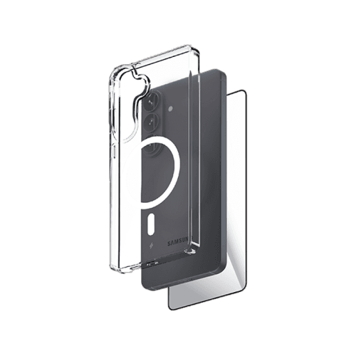 Smart Premium Ultraguard Bundle Case + Screen protector for Galaxy S26 - Clear