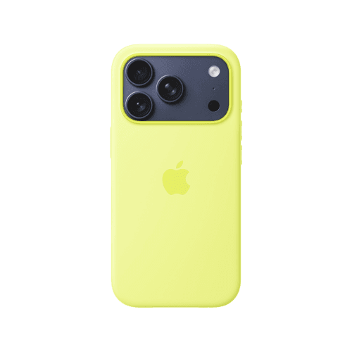 Apple Silicone MagSafe Case for iPhone 17 Pro - Neon Yellow