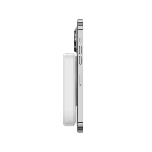 Bazic GoPower MagSafe Compatible Power Bank With Built In Apple Watch Charger 10000mAh - White