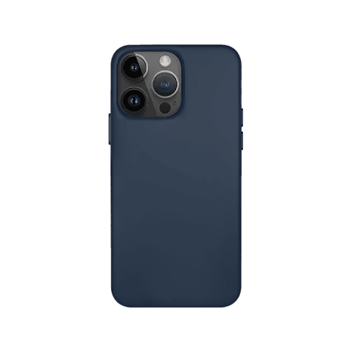 Smart Premium Silicone Magnetic Case for iPhone 14 Pro Max - Blue