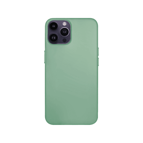 Smart Premium Silicone Magnetic Case for iPhone 14 Pro - Green