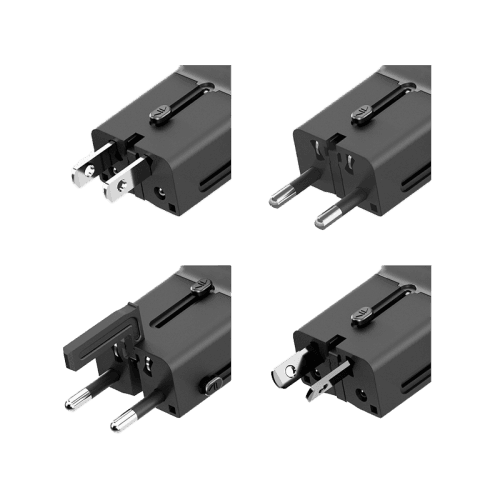 Energea TravelGo Adapter 30 2 Port USB-C 30W PD Travel Adapter - Gunmetal