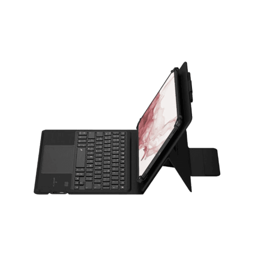 Smart Premium Bluetooth Keyboard  (English / Arabic) for Universal Tablets  - Black