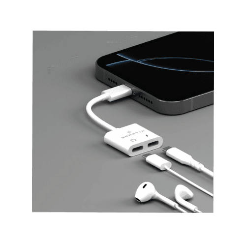 Smart Premium Duo Link Pro 2 In 1 USB-C Hub - White
