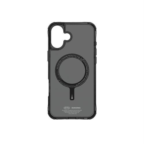 SkinArma Saido MagSafe Case for iPhone 16 Plus - Black