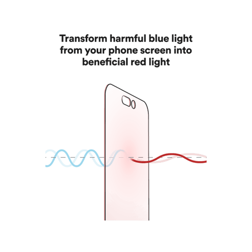 BodyGuardz Red Light Converter Glass Screen Protector for iPhone Air