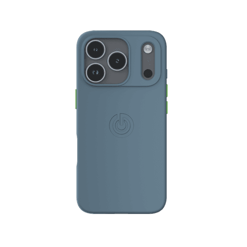 Goui Magnetic Case With Magnetic Bars for iPhone 17 Pro Max+ Magnetic Strap  - Steel Grey