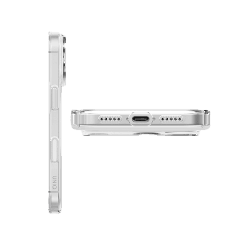 Uniq Airsuit MagSafe Case for iPhone 17 Pro - Glossy Clear/White