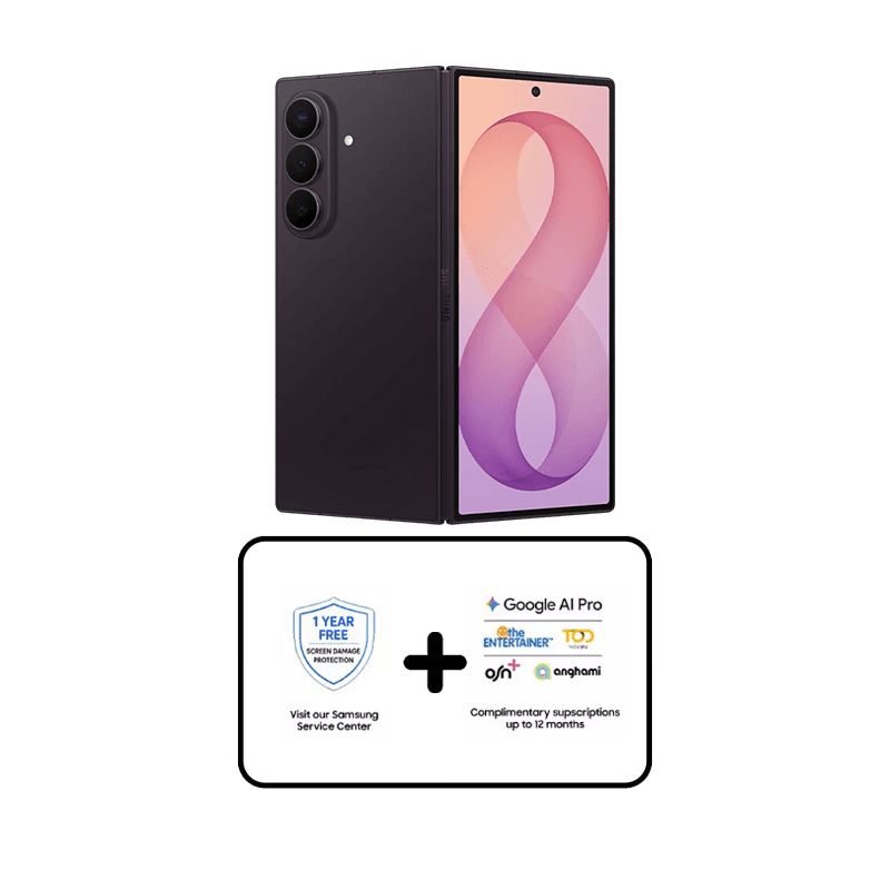 Pre Order - Samsung Galaxy Z Fold 8 Ultra 5G Mobile Phone 12GB/1TB - Violet Shadow