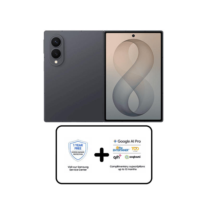 Pre Order - Samsung Galaxy Z Fold 8 5G Mobile Phone 12GB/1TB - Graphite