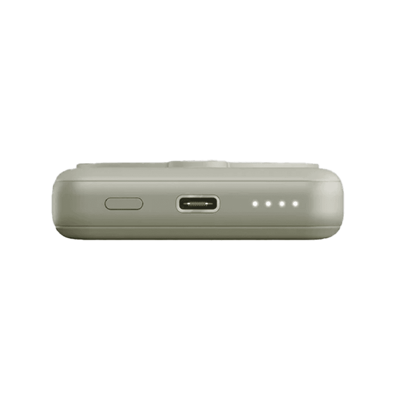 Energea Magpac Mini Ultra Slim Magsafe Compatible Power Bank With Stand 10000mAh - Turquoise