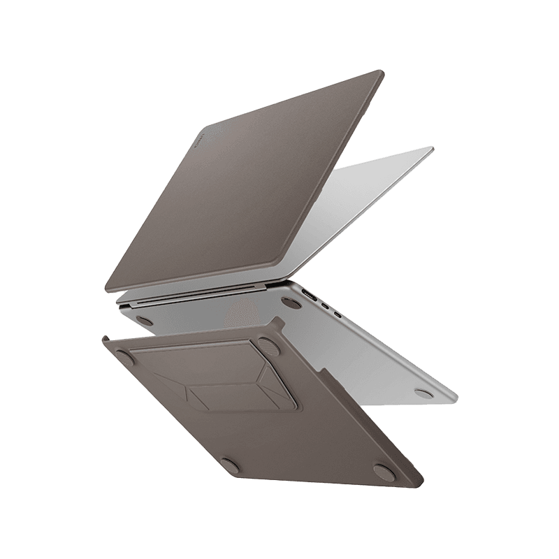 Uniq Lyden Versa Case for MacBook Air 13 (M2-M5) - Flint Grey