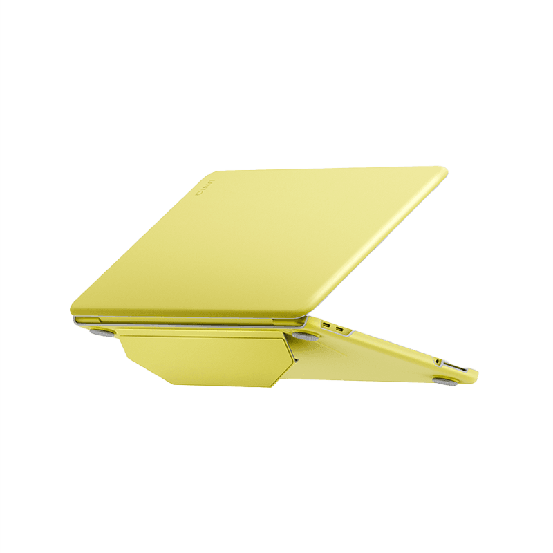 Uniq Lyden Versa Case for MacBook Neo - Yellow Lime