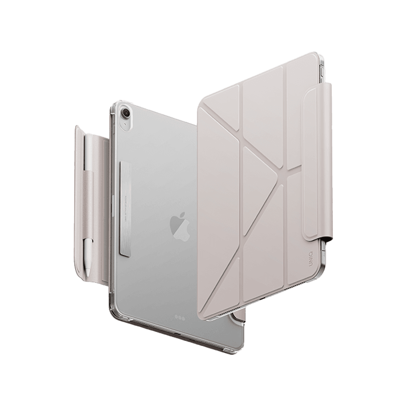 Uniq Camden Lite Case With Detachable Pencil Sleeve for iPad 11" (A16) - Ivory