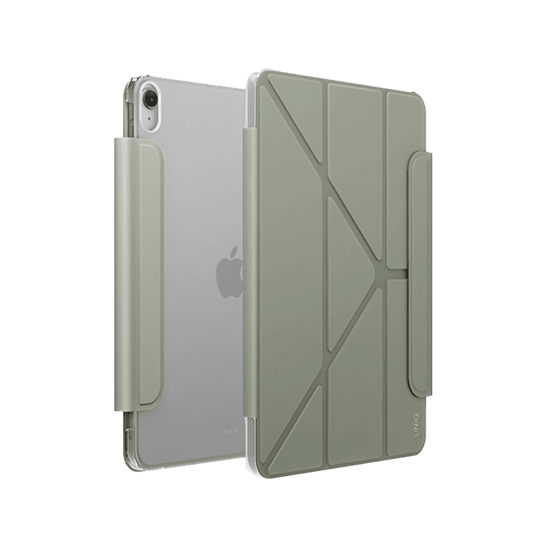 Uniq Camden Lite Case With Detachable Pencil Sleeve for iPad 11" (A16) - Sage Green