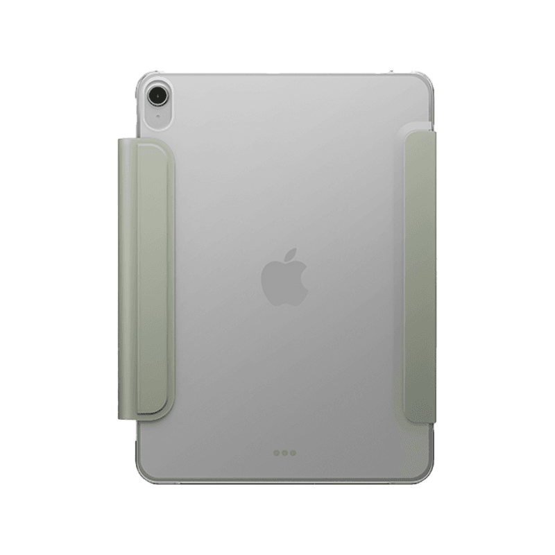 Uniq Camden Lite Case With Detachable Pencil Sleeve for iPad 11" (A16) - Sage Green