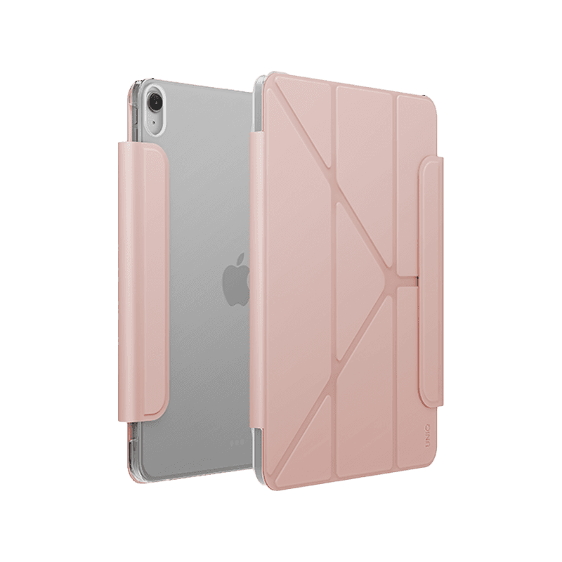 Uniq Camden Lite Case With Detachable Pencil Sleeve for iPad Air 11" (M2-M4) - Blush Pink