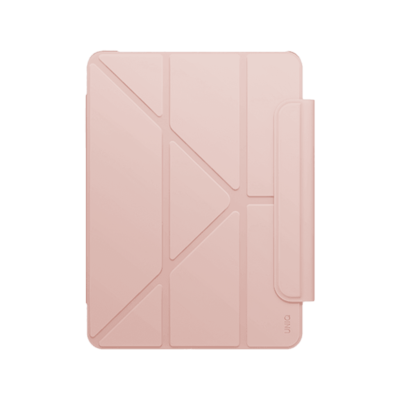 Uniq Camden Lite Case With Detachable Pencil Sleeve for iPad Air 11" (M2-M4) - Blush Pink