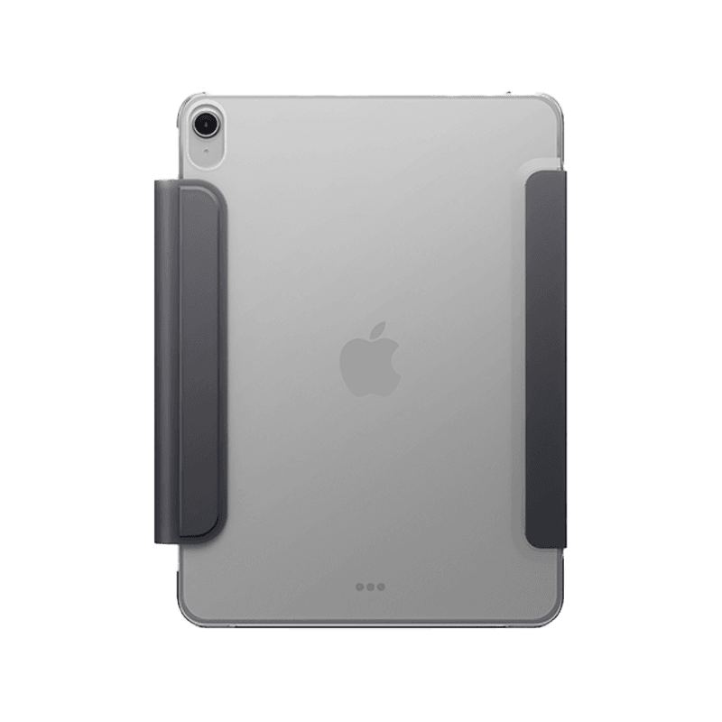 Uniq Camden Lite Case With Detachable Pencil Sleeve for iPad Air 11" (M2-M4) - Charcoal Grey
