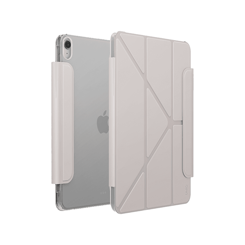 Uniq Camden Lite Case With Detachable Pencil Sleeve for iPad Air 11" (M2-M4) - Ivory