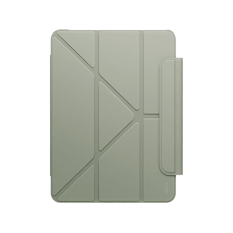 Uniq Camden Lite Case With Detachable Pencil Sleeve for iPad Air 11" (M2-M4) - Sage Green