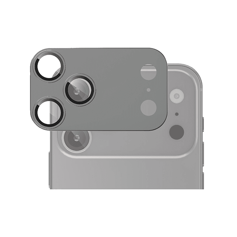 Smart Premium Ultraguard Camera Lens Protector for iPhone 17 Pro Max - Grey