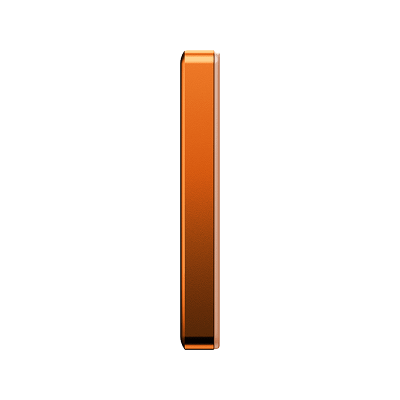 Energea AluPac Ultra Light Aluminum MagSafe 10000mAh Power Bank - Orange
