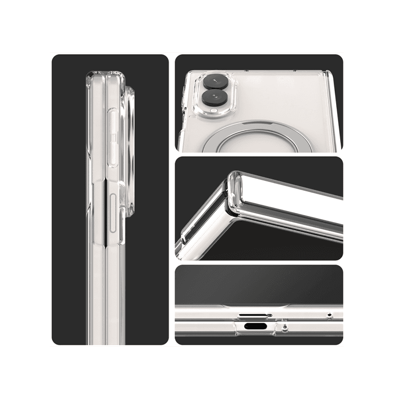 Araree Duple Magsafe Case For Samsung Galaxy Z Fold 8 - Clear
