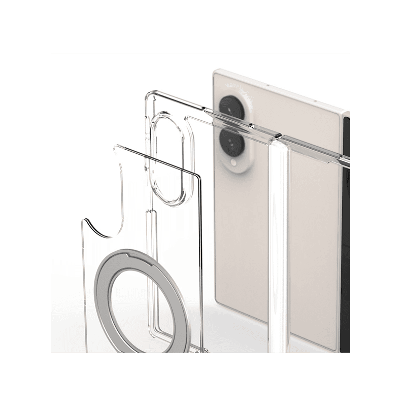 Araree Duple Magsafe Case For Samsung Galaxy Z Fold 8 - Clear