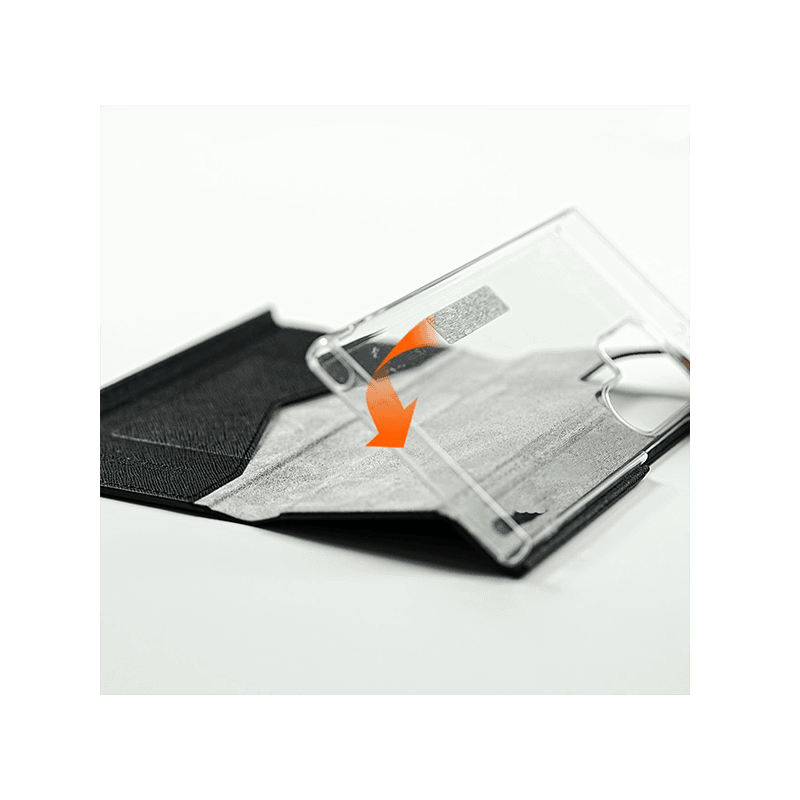 Araree Bonnet Diary Case for Galaxy S25 Ultra - Black