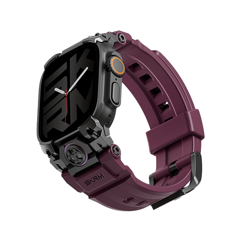 SkinArma Talon Watch Strap for Apple Watch 49MM - Burgundy