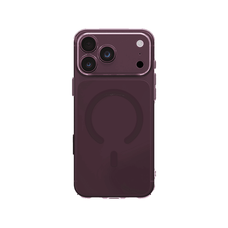 Uniq Hybrid Airsuit MagSafe Case for iPhone 18 Pro Max - Glossy Burgundy