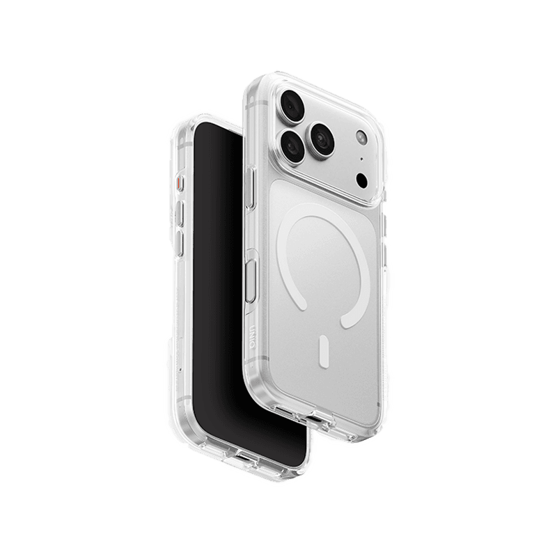 Uniq Hybrid Clario MagSafe Case for iPhone 18 Pro Max - Lucent Clear