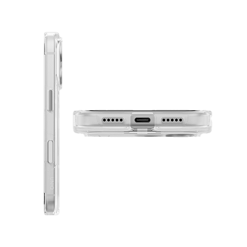 Uniq Hybrid Clario MagSafe Case for iPhone 18 Pro Max - Lucent Clear