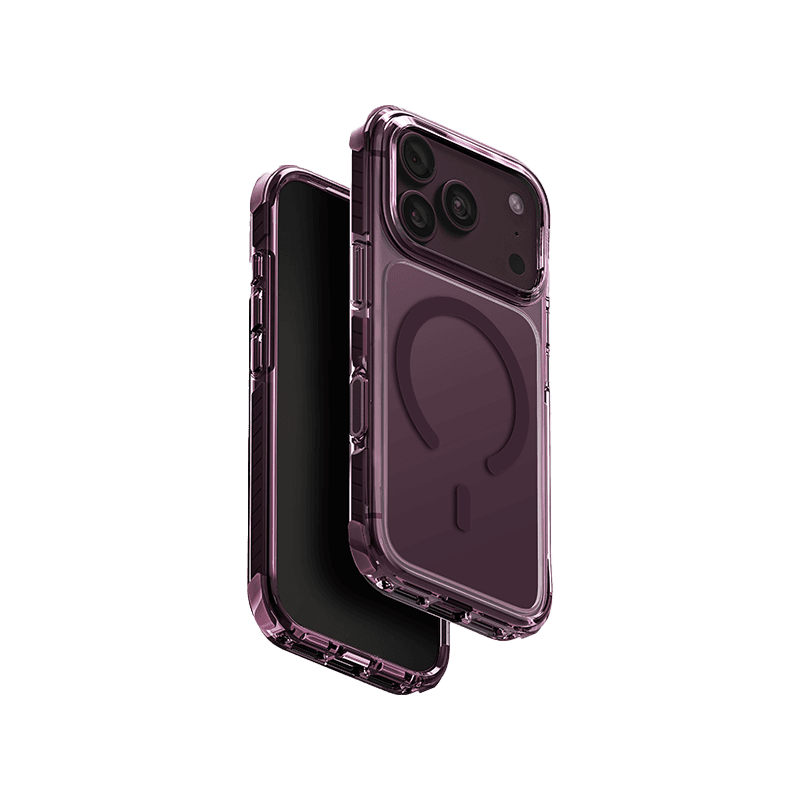 Uniq Hybrid Combat MagSafe Case for iPhone 18 Pro - Deep Burgundy