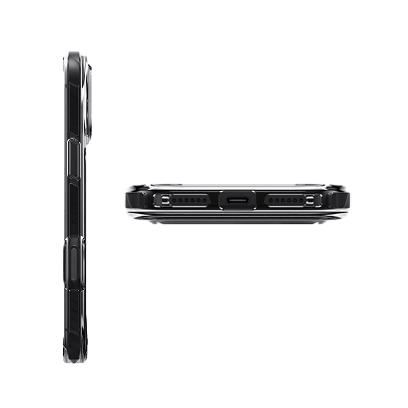 Uniq Hybrid Combat MagSafe Case for iPhone 18 Pro Max - Carbon Black