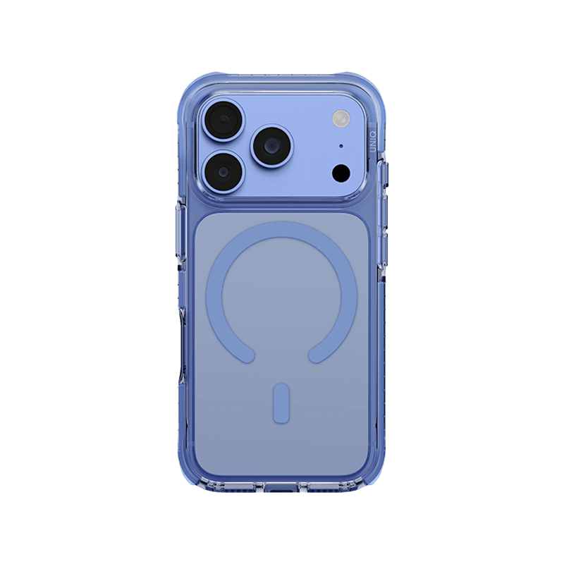 Uniq Hybrid Combat MagSafe Case for iPhone 18 Pro - Polar Blue