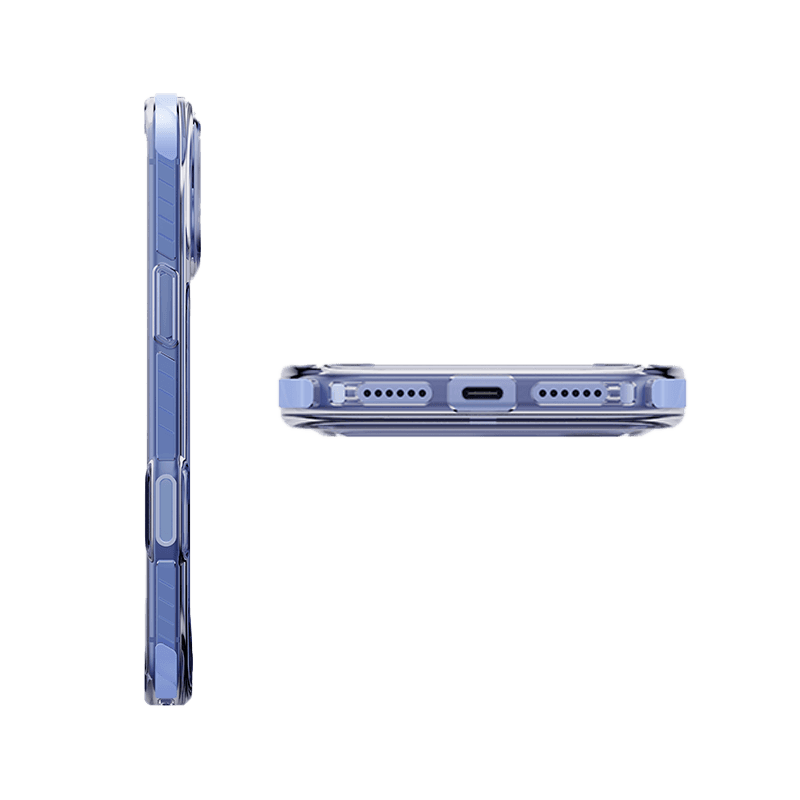 Uniq Hybrid Combat MagSafe Case for iPhone 18 Pro - Polar Blue