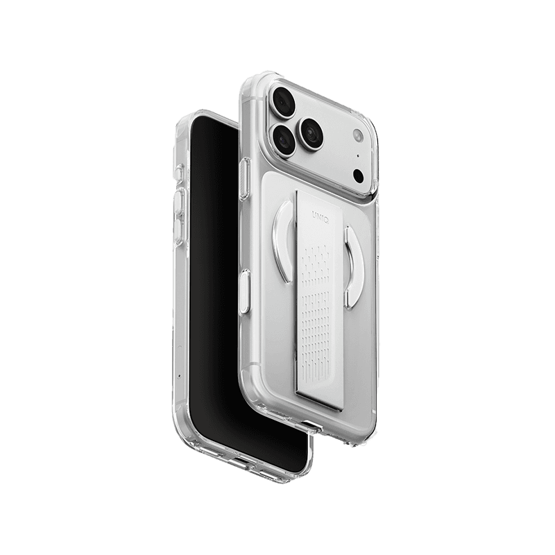 Uniq Hybrid Heldro Air MagSafe Case for iPhone 18 Pro Max - Lucent Clear