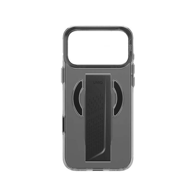 Uniq Hybrid Heldro Air MagSafe Case for iPhone 18 Pro Max - Tinted Smoke