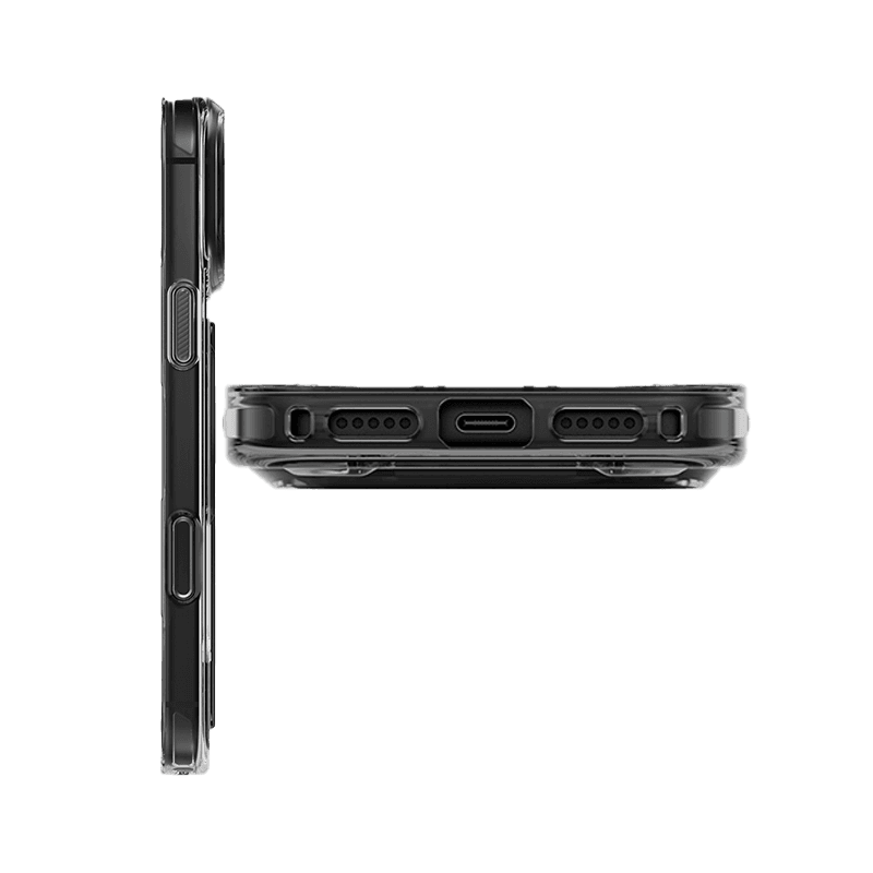 Uniq Hybrid Heldro Air MagSafe Case for iPhone 18 Pro Max - Tinted Smoke