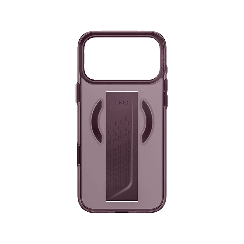 Uniq Hybrid Heldro Air MagSafe Case for iPhone 18 Pro - Velvet Burgundy