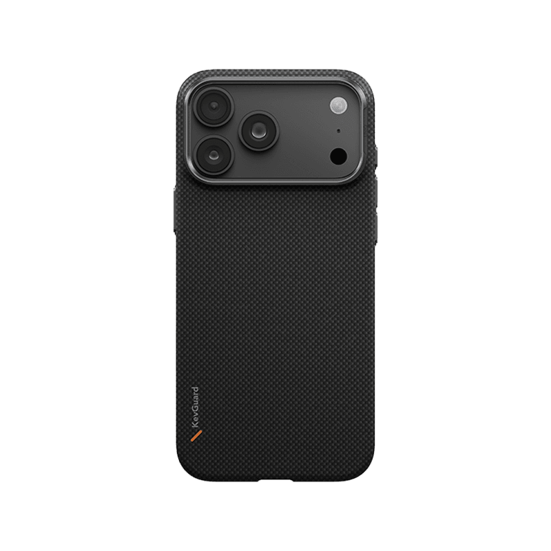 Uniq Hybrid Keva Edge MagSafe Case for iPhone 18 Pro - Carbon Black