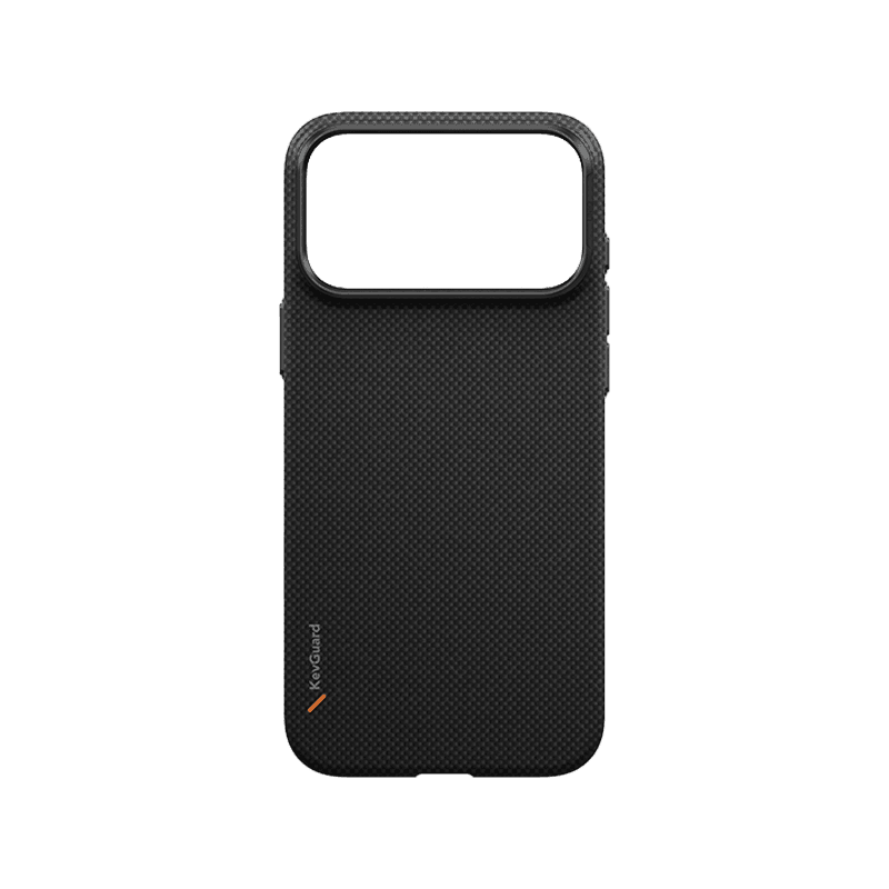 Uniq Hybrid Keva Edge MagSafe Case for iPhone 18 Pro - Carbon Black
