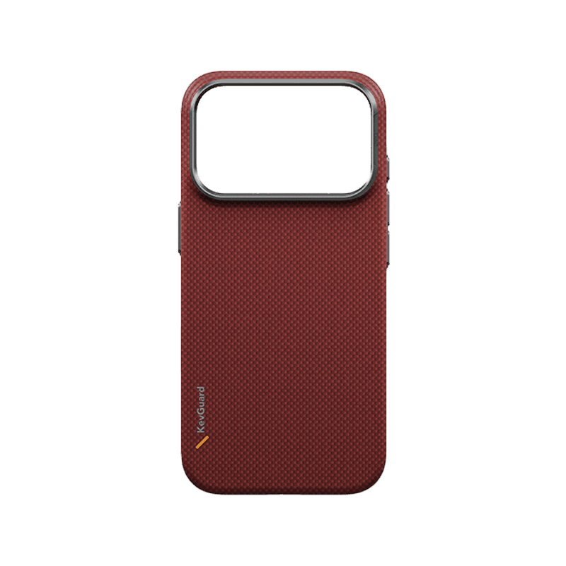 Uniq Hybrid Keva Edge MagSafe Case for iPhone 18 Pro - Ember Red